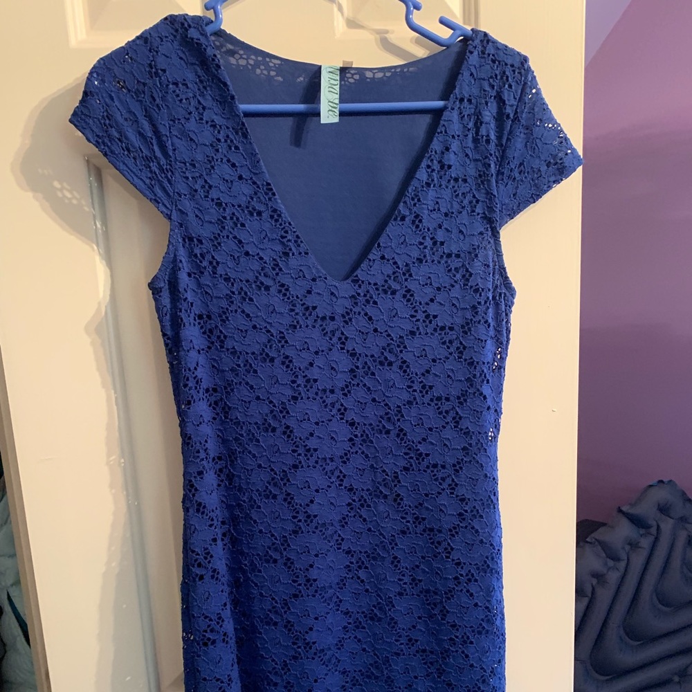 Francesca’s lace dress.